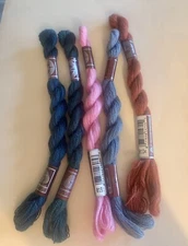 100% DMC wool Very Fine VARIOUS COLORS Discontinued YOU CHOOSE 2 Ply