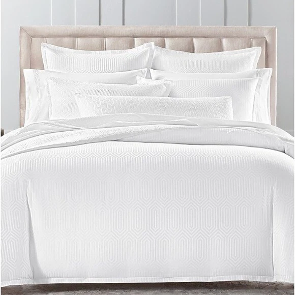 Hudson Park Collection Italian Tivoli Jacquard Standard Sham - Image 3 of 4