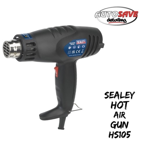 SEALEY HS105 230V Hot Air / Heat Gun 1600W 2-Speed 370°C / 500°C Paint Stripping - 第 1/1 張圖片