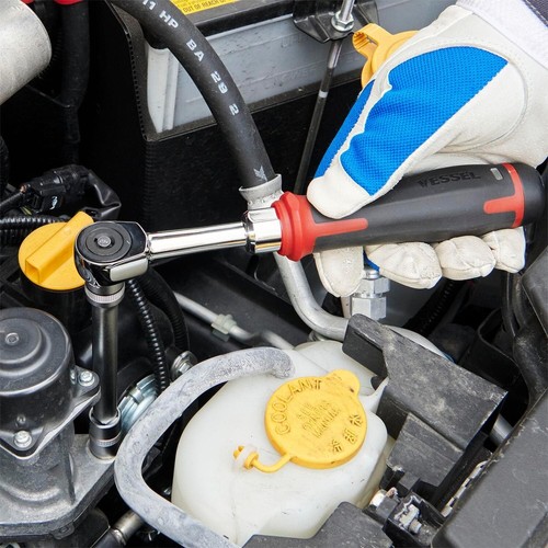 Juego de engranajes de trinquete delgado eléctrico VESSEL 400ER3-1M 60 dientes 400 revoluciones/m PSL - Imagen 6 de 7