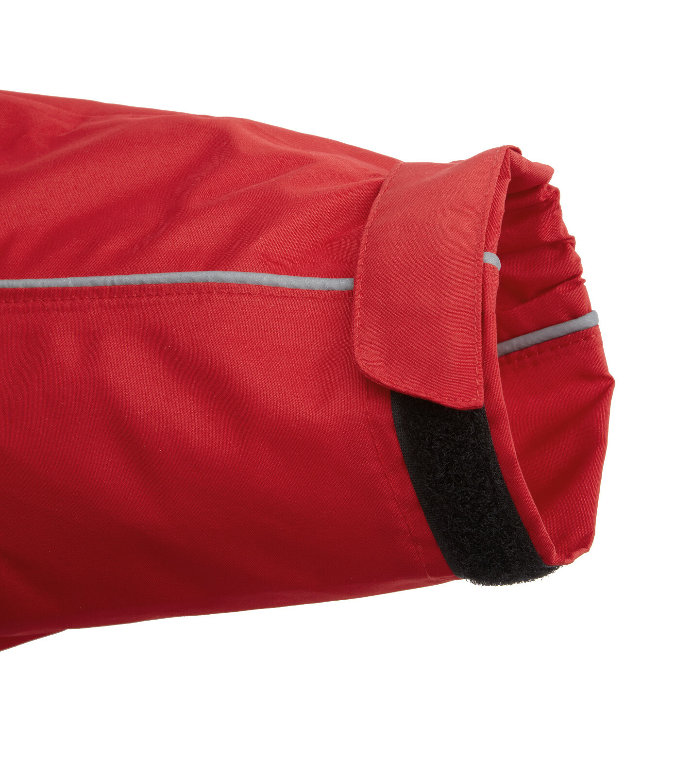 Ettore Mens Cycling Jacket Waterproof Breathable High Vis Red Night