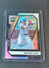 2021 Panini Elite Extra Edition Jordan Viars Prime Numbers Auto 053/215