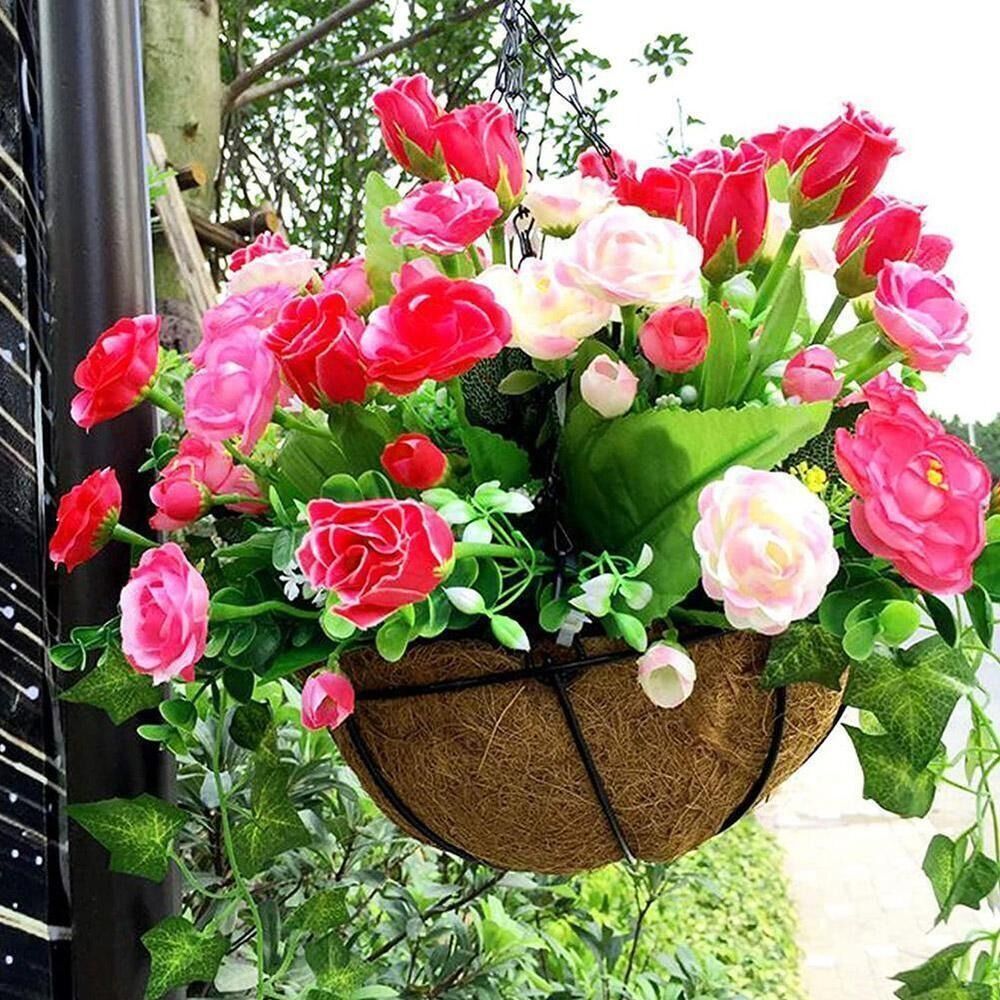 8/10/12/14/16/18 Inch Hanging Basket Liner Round Coconut Liners eBay