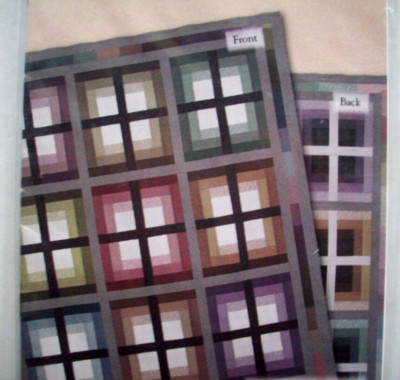 Cotton Theory Attic Window fold & finish fat quarter friendly  quilt pattern *A6