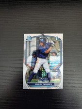 Miguel Tamares - 2023 Bowman Chrome 1st Bowman Prospect BCP-179 - MOJO REFRACTOR