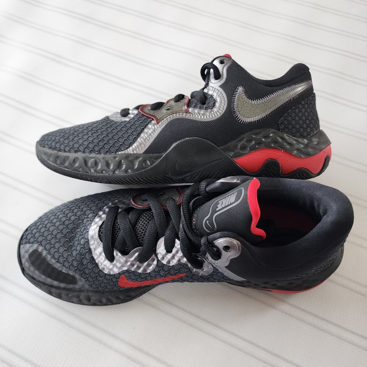 Nike Renew Elevate II 2 Anthracite Black Red CW3406 002 Shoe Sneaker Mens 10 Nike Renew Elevate 2  main image 4
