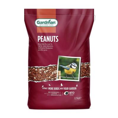 GARDMAN ganze Erdnüsse für Wildvögel - 12,75 kg