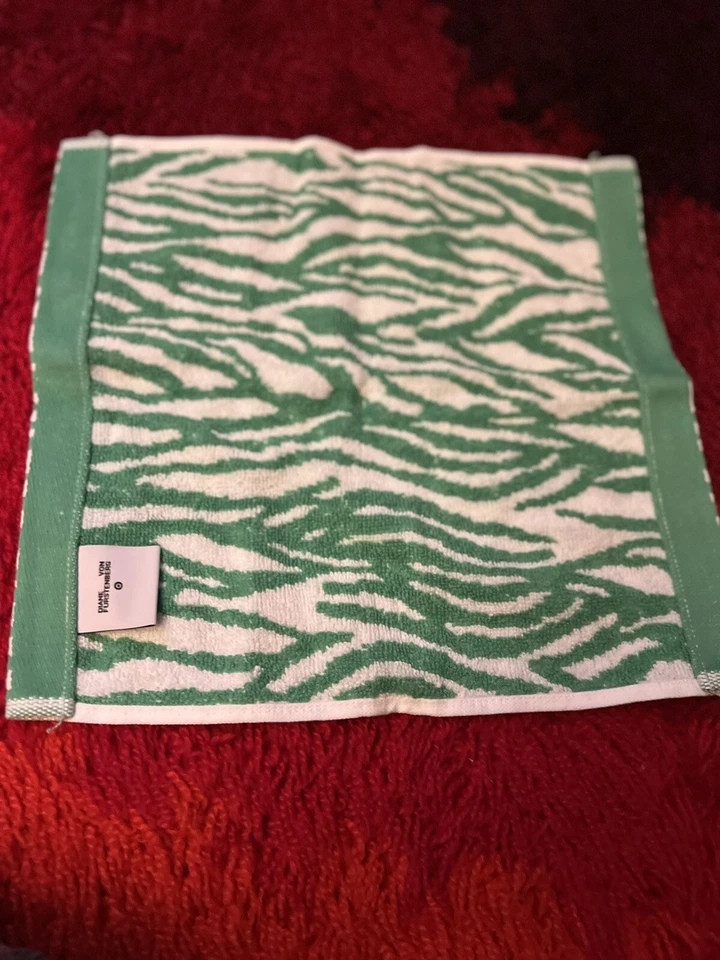 Juego de 3 paños Diane Von Furstenberg Sea Twig verde DVF para Target nuevo Foto 3 de 4