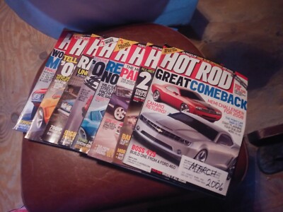 Hot Rod Magazine Lot Of 8 2006