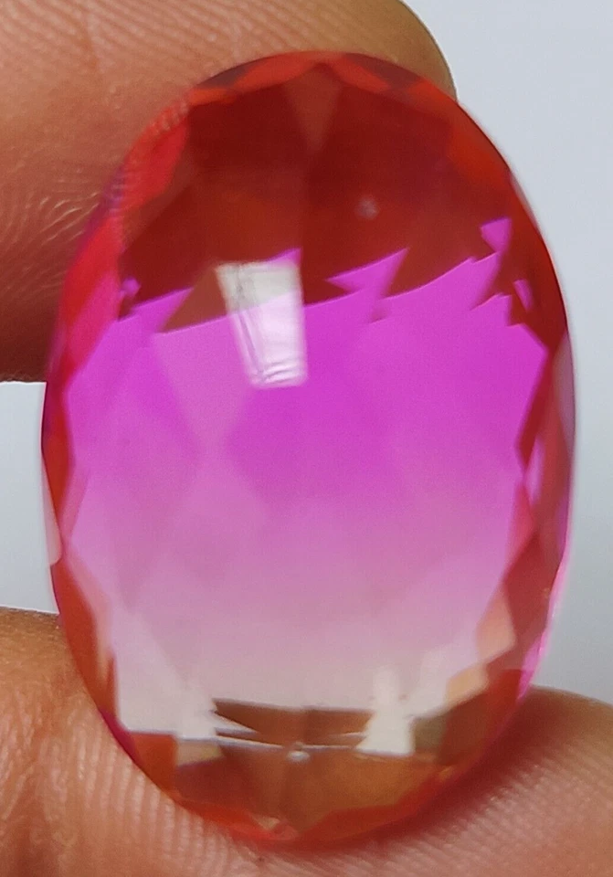 AAA+ Large Tourmaline 37.20 Ct. Faceted Oval Cut Loose Gemstone Gifts for Women - Image 4 of 4