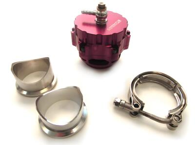 #ad Blowoff Valve Pressure Tech 47mm w V Band Red $141.36