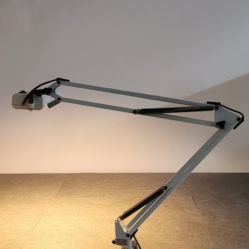 LEDU Type 610 Schreibtischlampe Klemmleuchte Schwankarm Vintage Sweden 11 Watt - Afbeelding 3 van 11