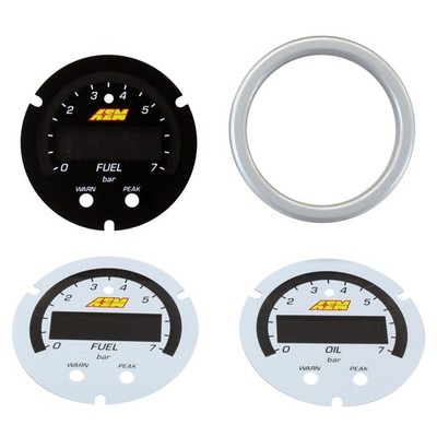 AEM Electronics Motorsport X Series Zubehörset für Öl-/Kraftstoffmanometer