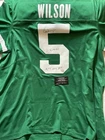 NFL Garrett Wilson signed authentic NY Jets inscribed  J-E-T-S  Nike jersey