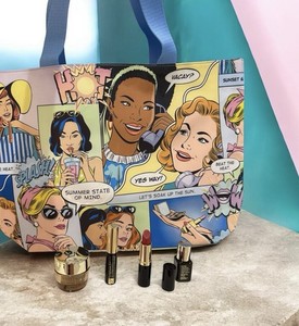 ESTEE LAUDER SUPREME ADVANCED NIGHT REPAIR GIFT SET BAG CREAM TOTE TOP LIPSTICK