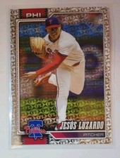 Jesus Luzardo Spring Training Foil Parallel 2026 Topps Series 1 Baseball