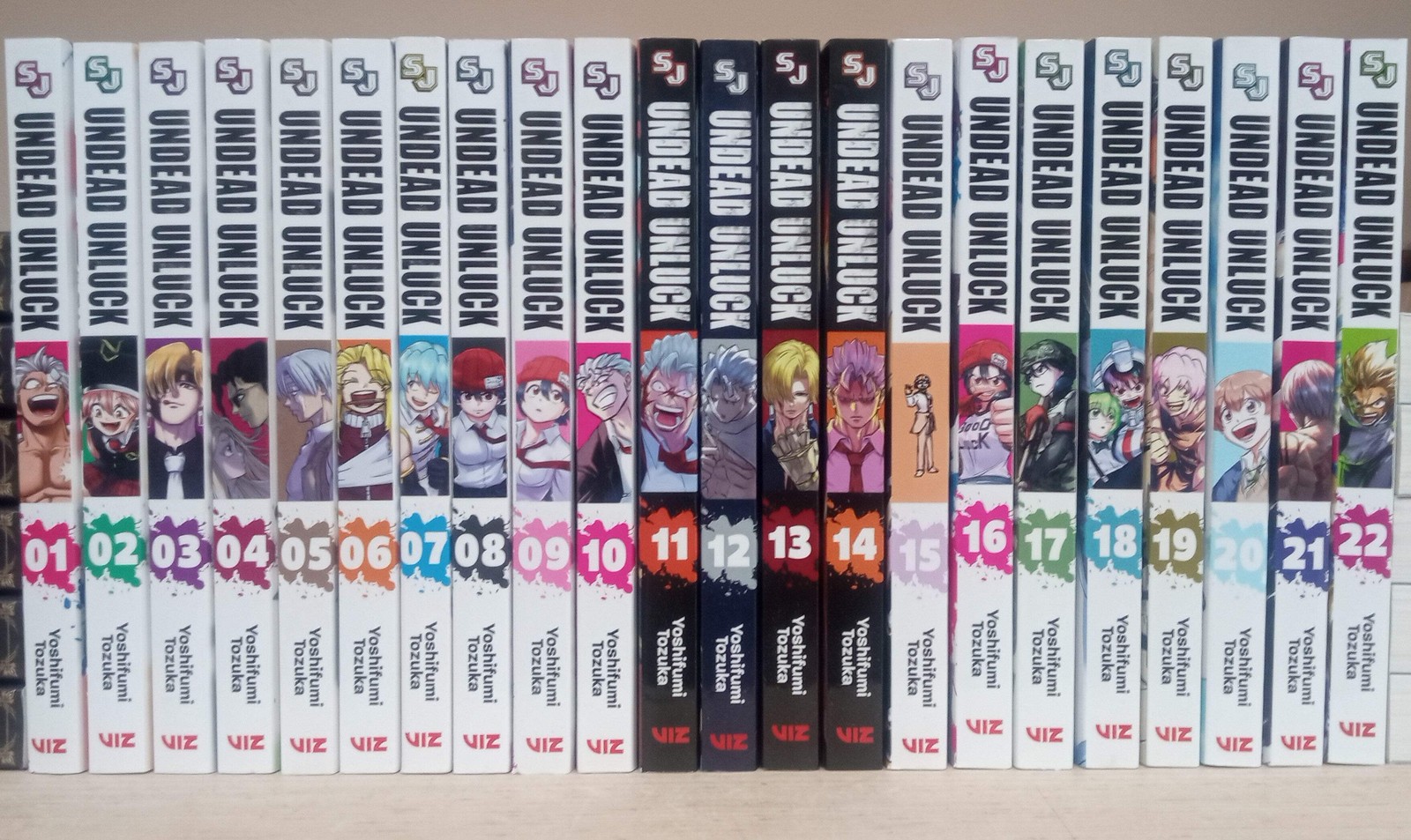 Undead Unluck Vol. Juego Manga Inglés 1-22