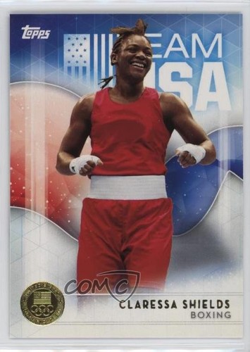 2016 Topps US Olympic & Paralympic Team and Hopefuls Gold Claressa Shields #2