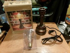 Small Touch Control Table Lamp Base, Industrial Touch Light Vintage Edison Bu...