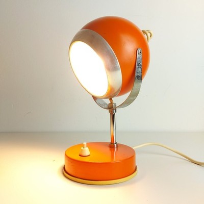 Vintage Space Age Augapfel Schreibtischlampe Mid Century Modern 70er SZARVASI...