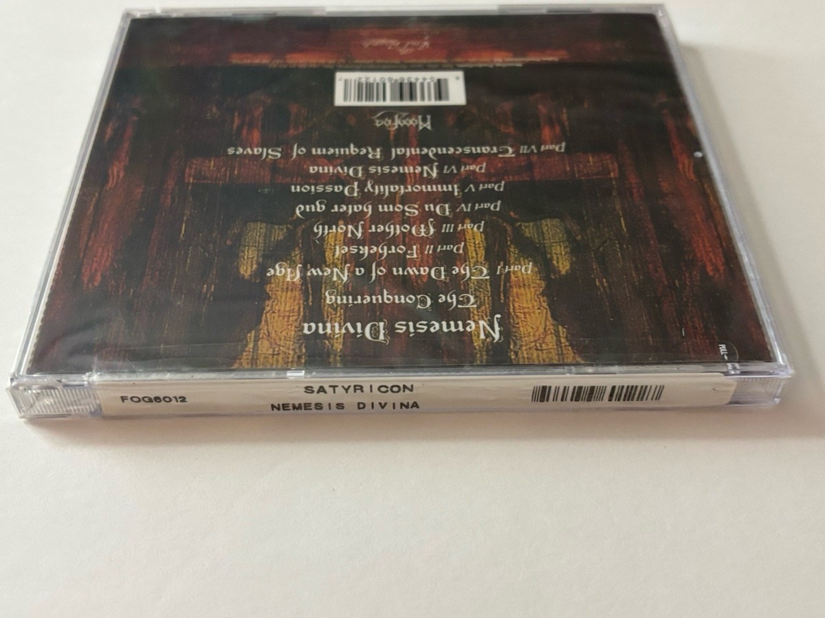 Satyricon Nemesis Divina CD Import 1996 RARE Original Pressing NEW