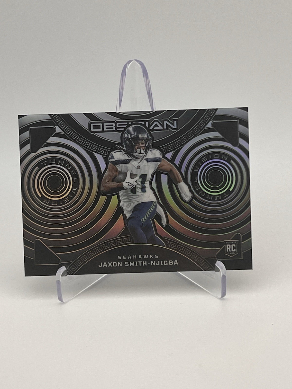 2023 Panini Obsidian - Tunnel Vision Jaxon Smith-Njigba /135 (RC) Rookie