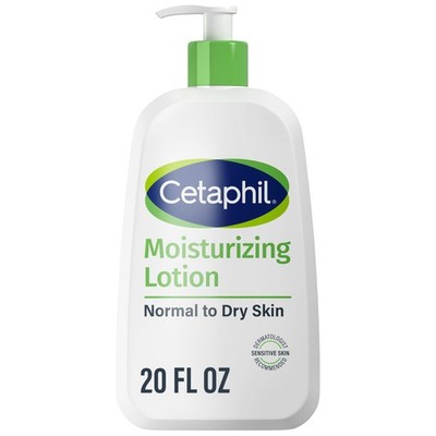 DMG PUMP (Broken) Cetaphil Face & Body Moisturizer for Sensitive Skin, NEW 20 oz