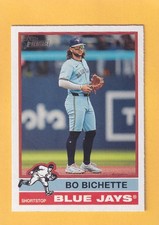 2025 Topps Heritage Alternate Cartoon Variation #443 Bo Bichette Blue Jays NM-MT