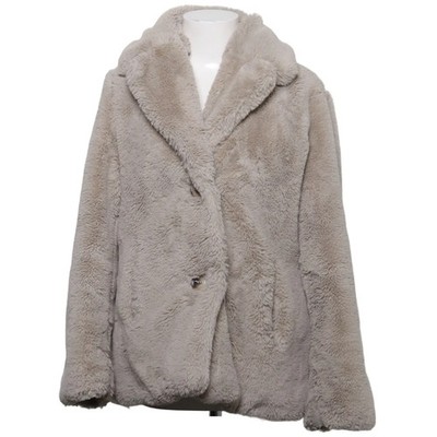NA-KD, Winterjacke, Damen, Größe: 34, Colored Faux Fur Short Coat, Beige #hBu