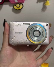 SONY Cyber-Shot DSC-W350D Digital Camera 14.1MP with Accessories Sakura Pink