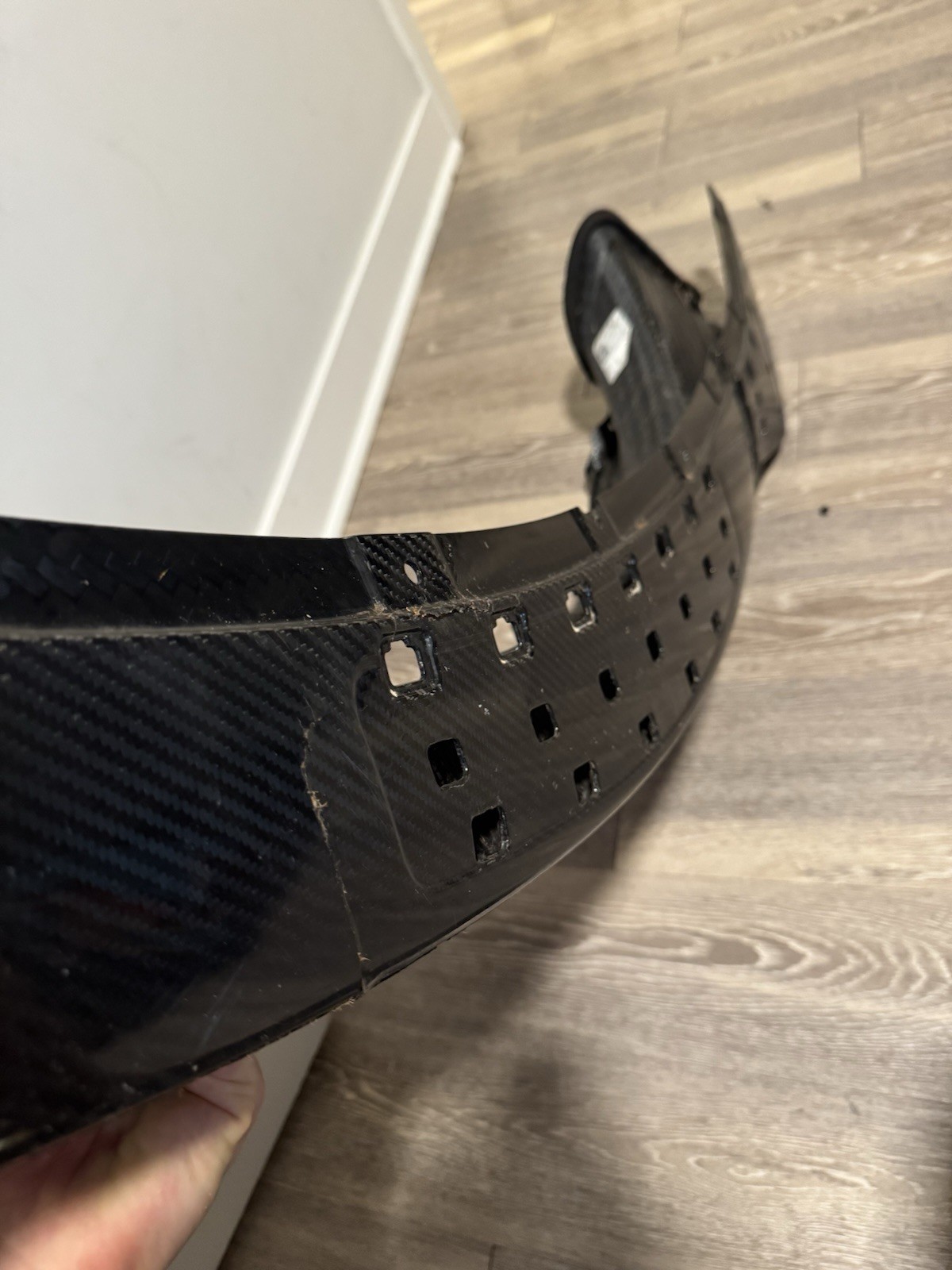 MCLAREN 720S FRONT BUMPER LOWER SPLITTER VALANCE OEM 