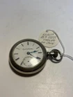 Antique 1885 Elgin Pocket Watch, 18S 15J Silver coin case