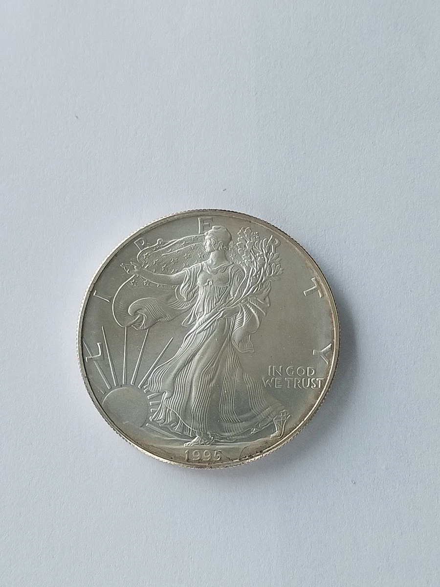American Eagle Uncertified 1995 Silver Bullion Coins for sale | eBay