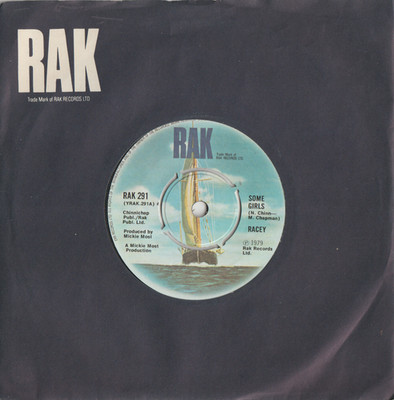 Racey - Some Girls - RAK - RAK 291