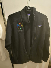 Patagonia Mens Black Full-Zip Fleece Jacket w...