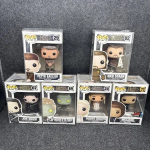 Lot Of 6 Television Funko Pop! Game Of Thrones In Protectors