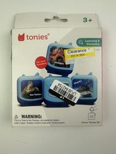 Tonies Clever Set Marine Life Audio Characters Set of 4 For Unisex Kids Age 3