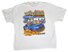 NASCAR Kobalt 400 Las Vegas 2017 T Shirt Mens 3XL Double Sided Delta Racing Tee