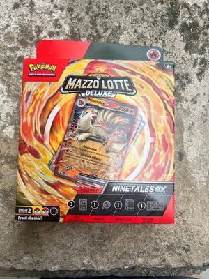 POKEMON MAZZO LOTTE EX DELUXE - NINETALES EX - Italiano