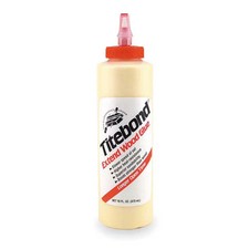 Titebond Wood Glue, Original Extend Series, Yellow, 24 hr Full Cure, 16 oz,