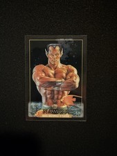 2024 SKYBOX Marvel Masterpieces 92 Platinum #57 NAMOR Clear Cut