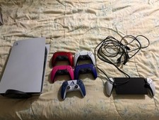 Sony PS5 Blu-Ray/Disc Edition Bundle With PlayStation Portal 5 Controllers
