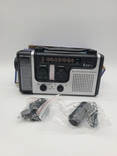 Solar Dynamo Radio with Mobile Phone Charger New Open Box