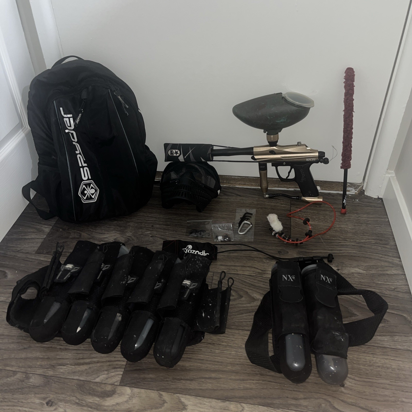 Bundle Lot Backpack Bag, 2x Pod Packs, Hopper +++