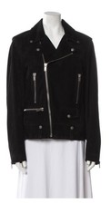 Saint Laurent Mens Suede Biker Jacket Size 50