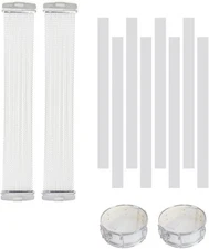 CashBeat Snare Drum Wires, 10PCS Straps Included, 30 Steel Strand Wire... 