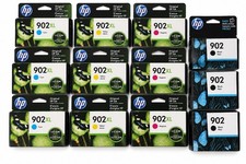 Lot Of 14 HP 902XL Genuine Black Ink Cartridge New Sealed Date Aug 2021