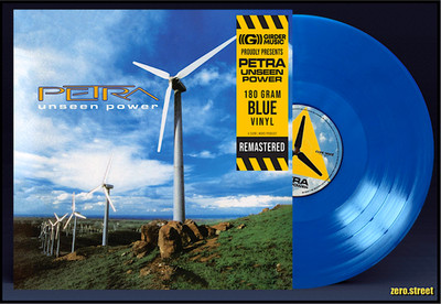PETRA Unseen Power LP on BLUE VINYL New SEALED