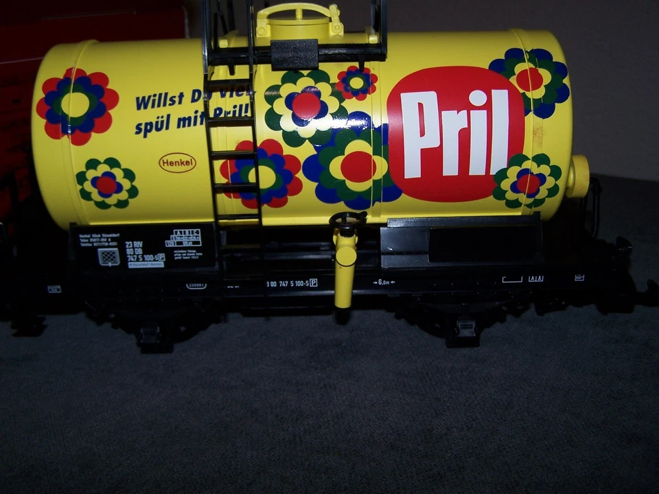 LGB Spur G Sondermodel Kesselwagen Pril 45408 Neuwertig OVP - Bild 3 von 4