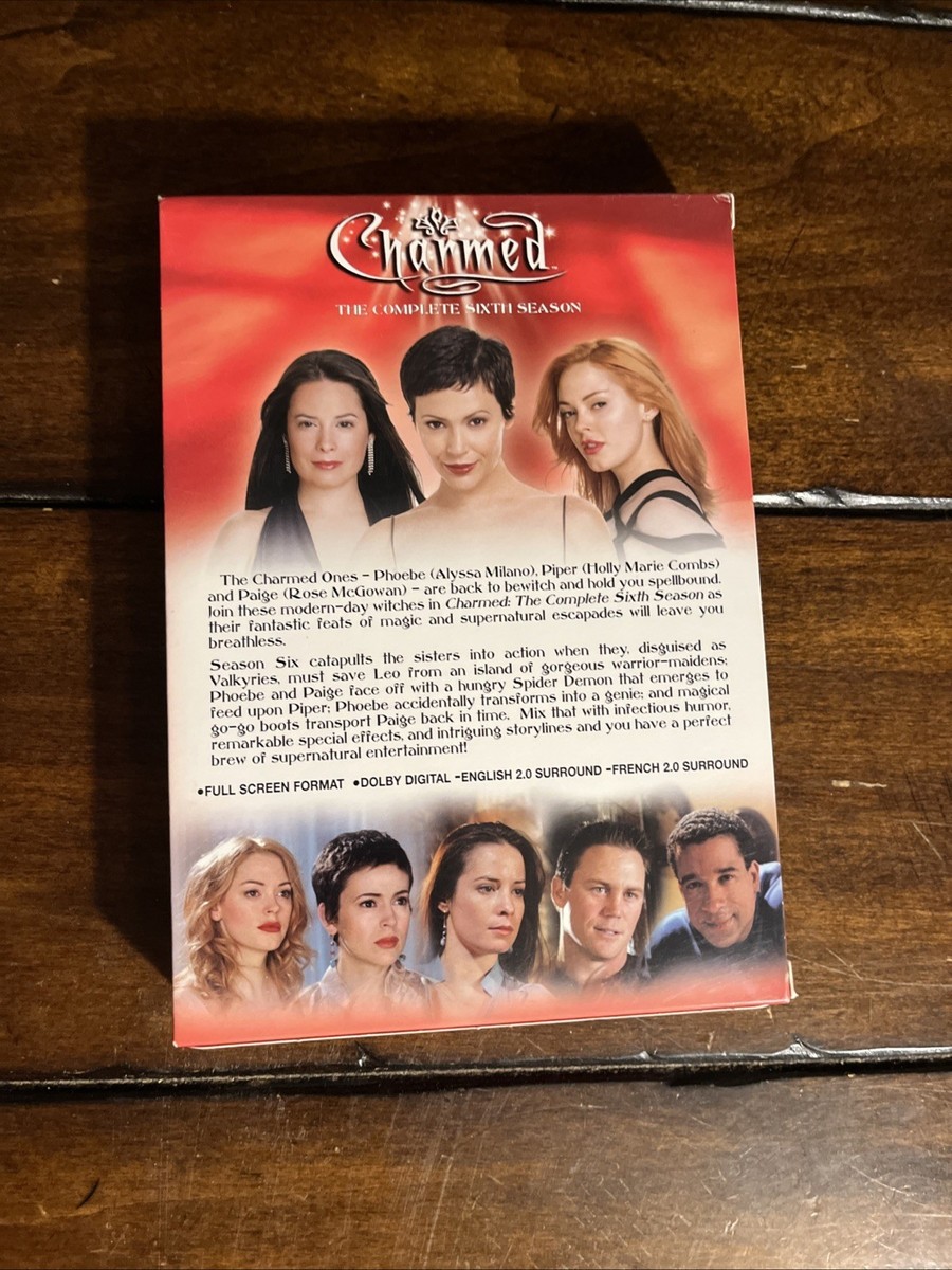 Charmed: The Complete Series DVD Box Set Seasons 1-8, 48 Total